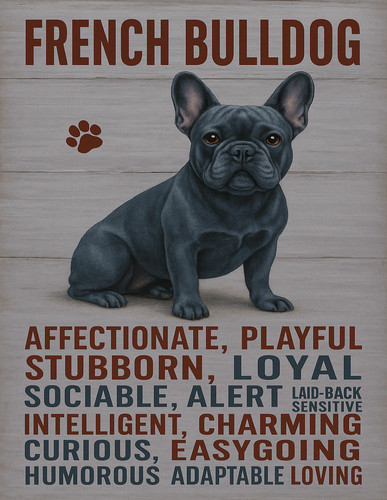 French bulldog dog traits - dog,