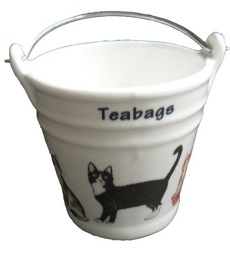 Cats teabag tidy - , bucket