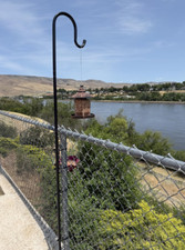 Bird Feeders Hanging Station