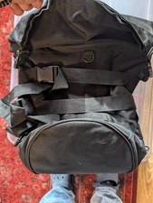 Craftride Sissy Bar roll top motorcycle bag including rain cover