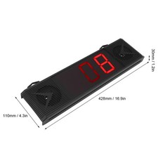 US Plug Queue Calling System Loud Speaker Screen Display 3 Digits Easy Oper HEN