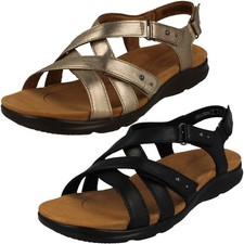 Ladies Clarks Strappy Cross
