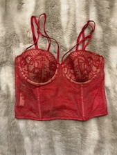 NEW Victoria's Secret red lace