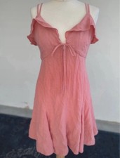 Zara Linen Blend Summer Dress