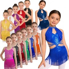 Big Girl Shiny Fringe Dress