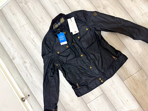 Belstaff men black cotton - black,