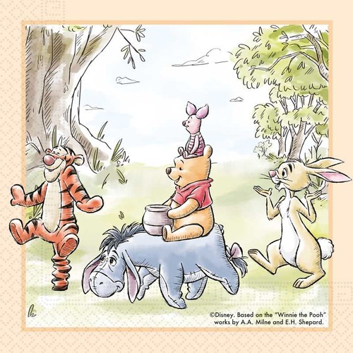 Winnie the pooh party napkins - party,
