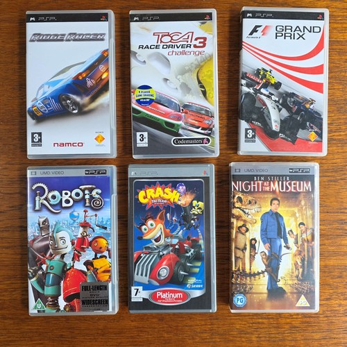 Sony psp joblot 6 - of, empty