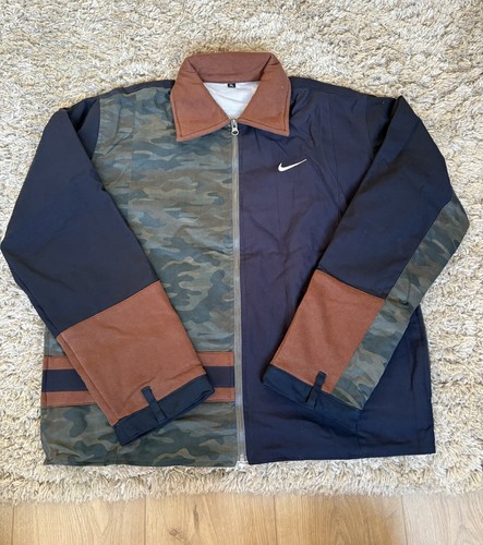 Upcycled nike harrington - upcycled,