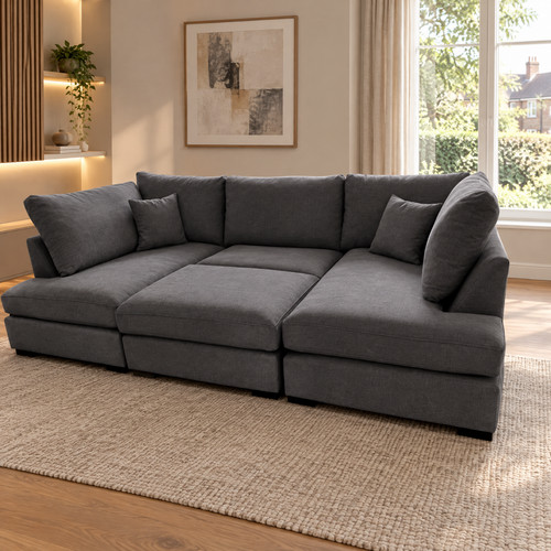 Cinema sofa shape l - &,