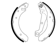 Mintex Rear Brake Shoe Set For