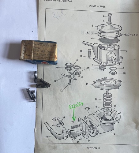 Hillman imp fuel pump - hillman,