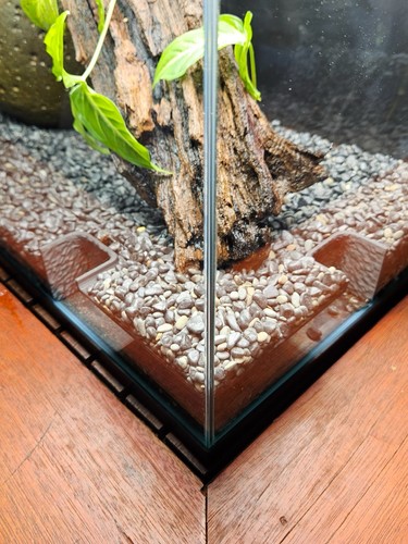 Fish tank corner accessory - fish,