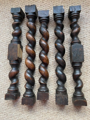 Reclaimed antique oak barley - antique,