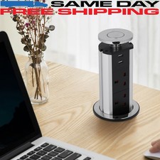 Pull Pop Up Socket 2 USB Power