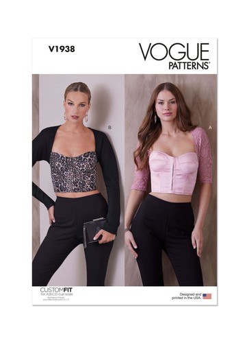 Vogue patterns v1938 front - vogue,