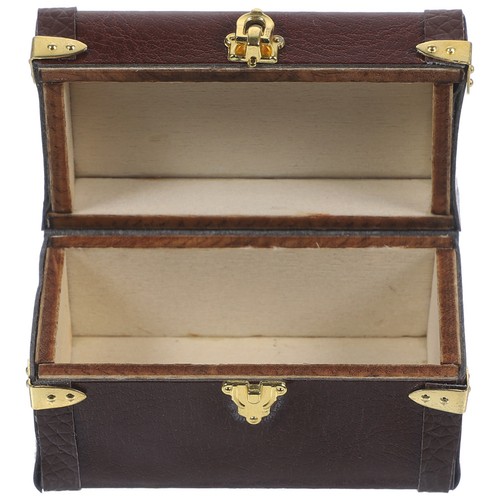 Miniature wooden suitcase - miniature,