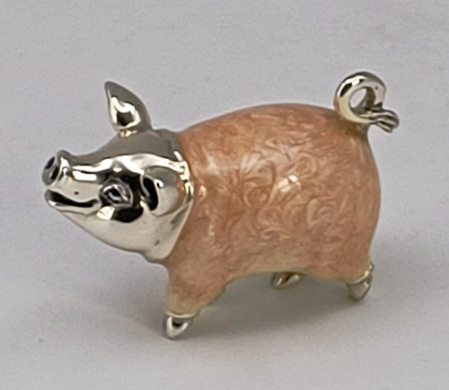 Saturno sterling silver enamel - sterling,