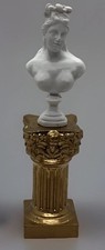 Dolls house large bust on gold