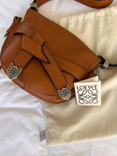 Loewe western gate bag brown - western,