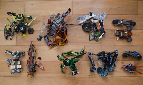 Lego ninjago mixed vehicle - ninjago,