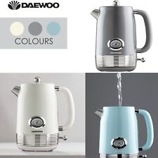 Daewoo Denver Collection 1.5L Retro Kettle 6-Cups-in-1-Boil Temperature Gauge