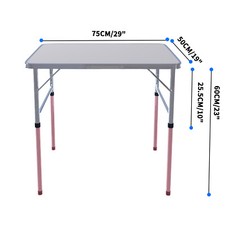 4FT FOLDING CAMPING TABLE