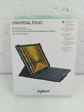 Logitech Universal Folio iPad or Tablet Case with Wireless Bluetooth Keyboard