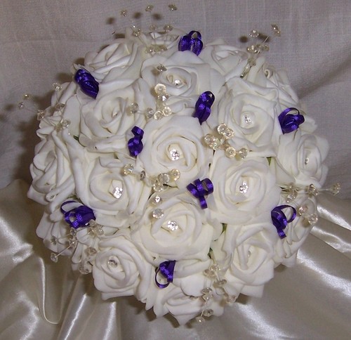 Bride bridesmaid posy bouquet - bride,