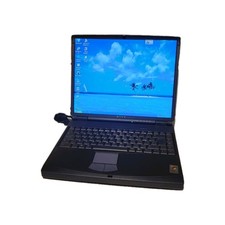 Retro XP Sony Vaio PCG-FX804 Laptop Vintage Sold As Seen For Parts Powes Up