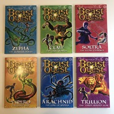 Beast Quest Series 2 Bundle Books 1-6 Complete by Adam Blade