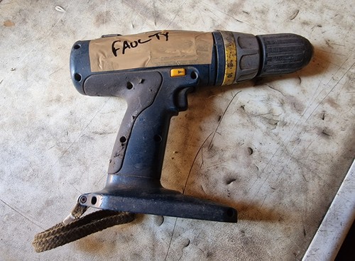 Ryobi 18v drill - ryobi,