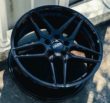 Black castor alloy wheels - black,