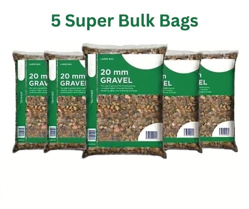 20mm gravel 125kg bag pea - 125kg,