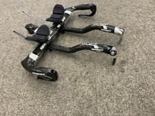 One piece lo pro aero bars with tri bars extensions
