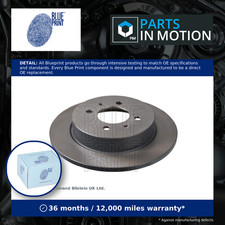 2x Brake Discs Pair Solid fits