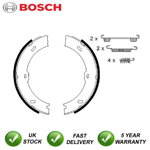 Hand brake shoes set rear - set,