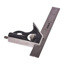 Right Angle Adjustable Engineers 150mm Combination Try Square Set Guide