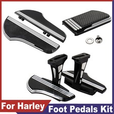 Front Rear Floorboard Brake Lever Pedal For Harley Touring Road Street Glide
