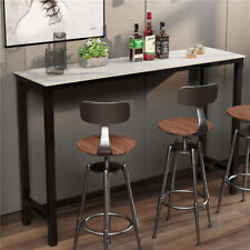 FATIVO Slim Long Bar Table