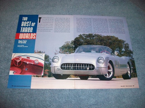 1954 corvette roadster - 1954,