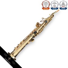 Yamaha YSS-875 Custom & Hard Case Soprano Saxophone Sax YSS875 Gold  Japan