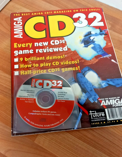 Amiga cd32 magazine issue 2 - amiga,