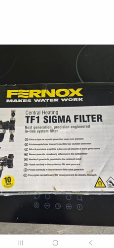 Fernox tf1 sigma - sigma, central
