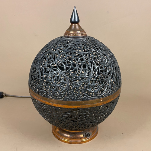 Antique metal moroccan copper - metal,