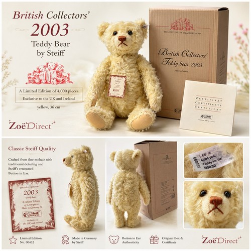 Steiff british collectors 2003 - steiff,