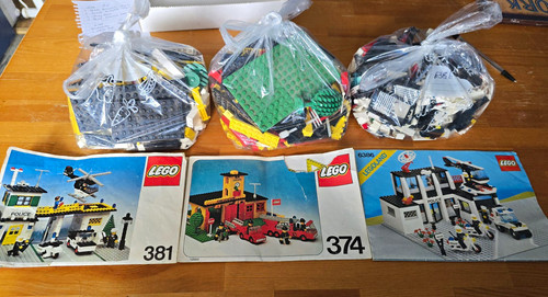 Incomplete lego town sets - incomplete,