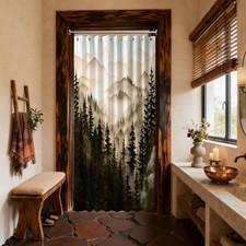 QGHOT Dark Brown Forest Shower
