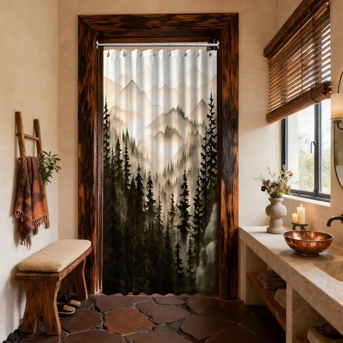 Qghot dark brown forest - qghot, shower