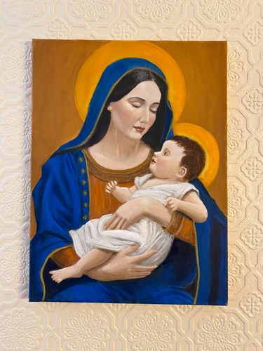 Original painting mother and - painting,